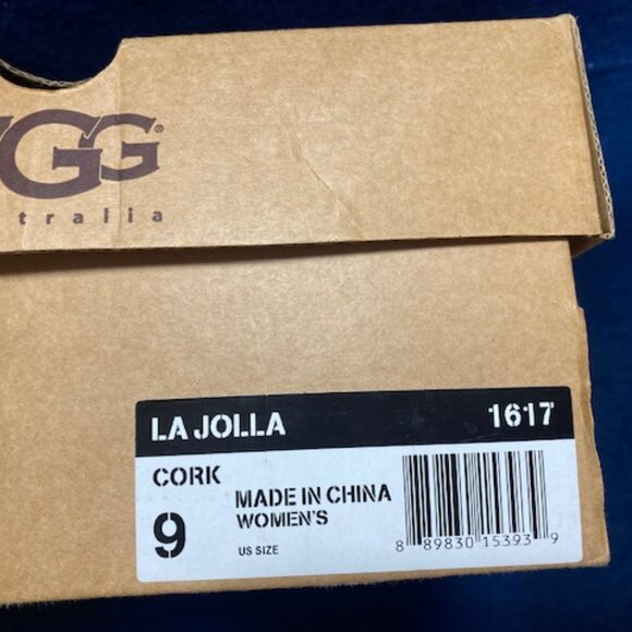 UGGs LaJolla Cork Size 9 EUC - Picture 6 of 9